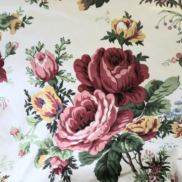 Vintage Floral Drapes- 4 Gorgeous, Large Panels - Picture 6 of 6